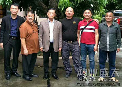 老撾人民民主共和國(guó)前副總理、老撾黨中央顧問(wèn)凌沙瓦到訪鴻業(yè)家具