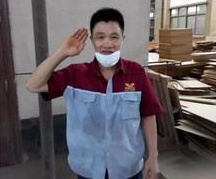 八一建軍節鴻業家具向軍人致敬，向前方工作人員表示衷心感謝！
