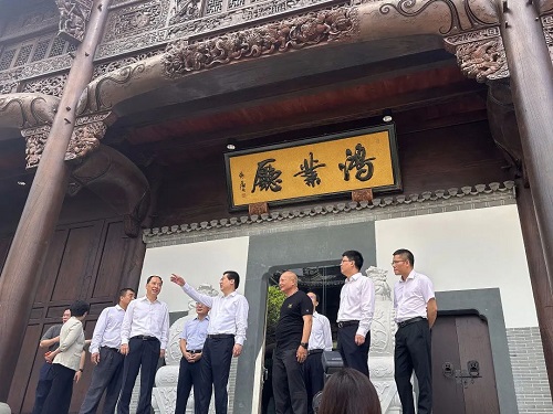 廣東省人大黨組領導調研鴻業集團鴻園文旅項目，聚焦法治保障貢獻人大力量